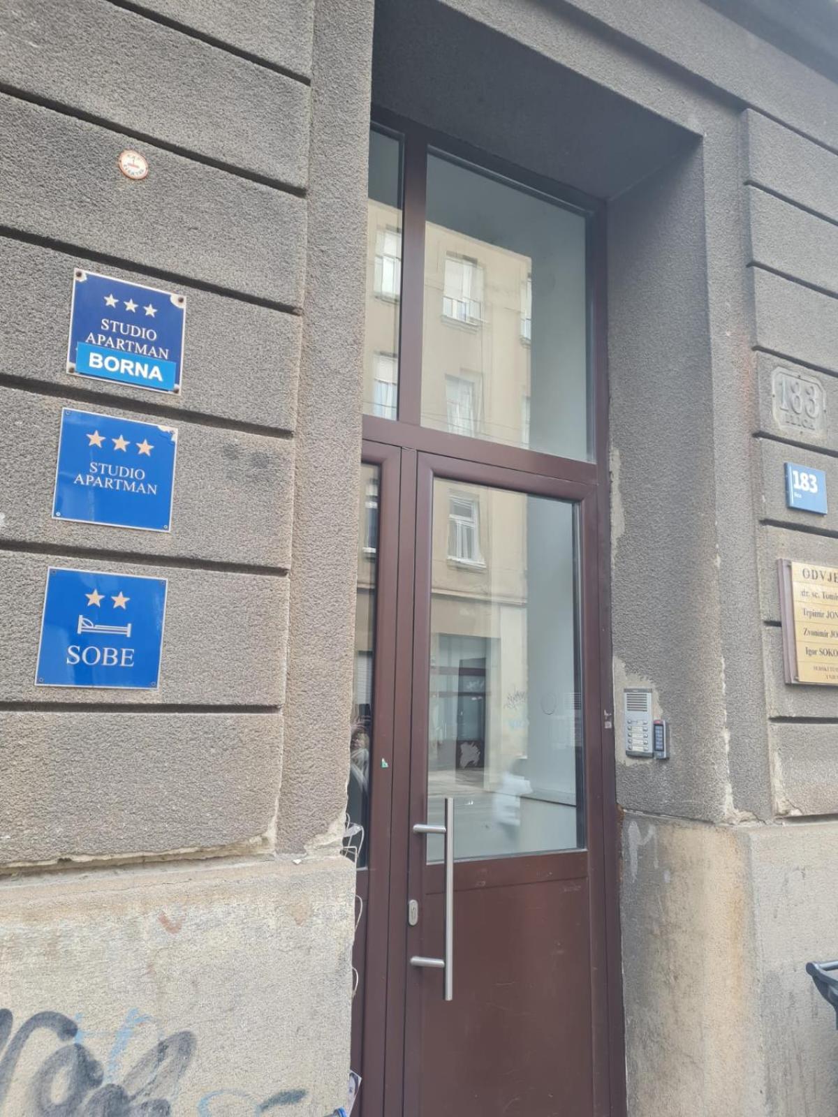 Apartments Borna 2 Zagreb Ngoại thất bức ảnh